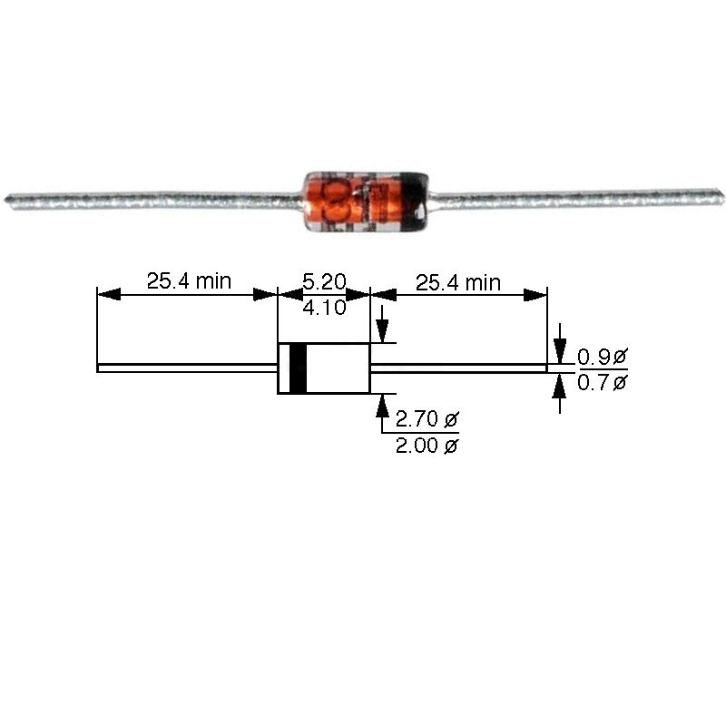 Zenerdiode V W W Zenerdioder El Supply