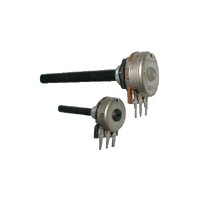 Logaritmiske potentiometre med afbryder