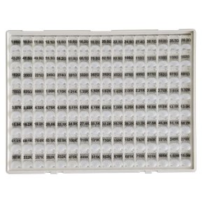 SMD modstandskit 0402 128 v�rdier 64000stk.