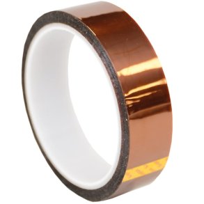 Kapton tape 0.07mm x 10mm x 33m Varmebestandigt