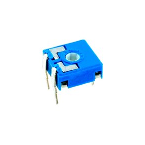 Trimmer R5/10 heksagon hul 1K Ohm horisontal