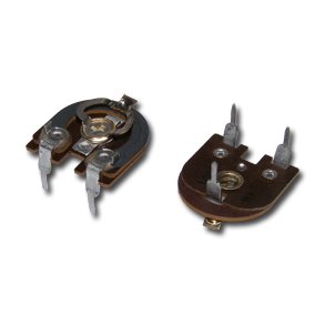 18mm Horisontal 100 Ohm trimmepotentiometer