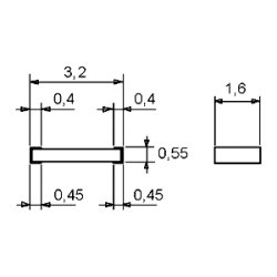 0 OHM 1206 5% MODSTAND SMD