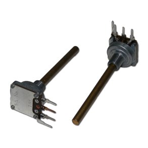 DREJEPOTENTIOMETER MONO 5K OHMA LINER 4mm METALAKSEL AFSKRMET