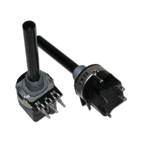 DREJEPOTENTIOMETER MONO 22K OHMA 6mm AKSEL AFBRYDER LINER 2 POLET