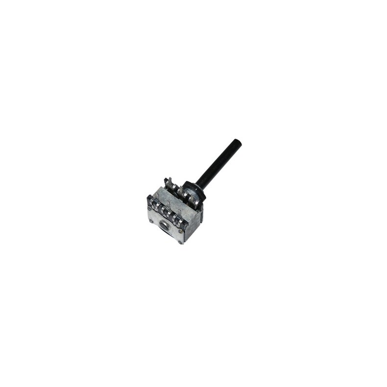 DREJEPOTENTIOMETER STEREO 220 OHMA 4mm AKSEL LINER