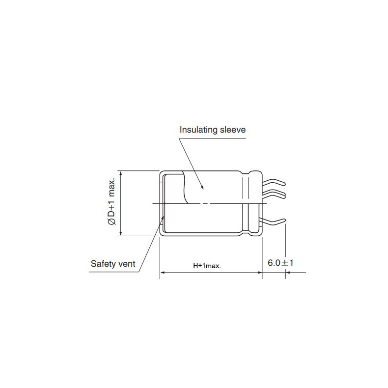 Radial elektrolyt 10000&micro;F 25V 85&deg;
