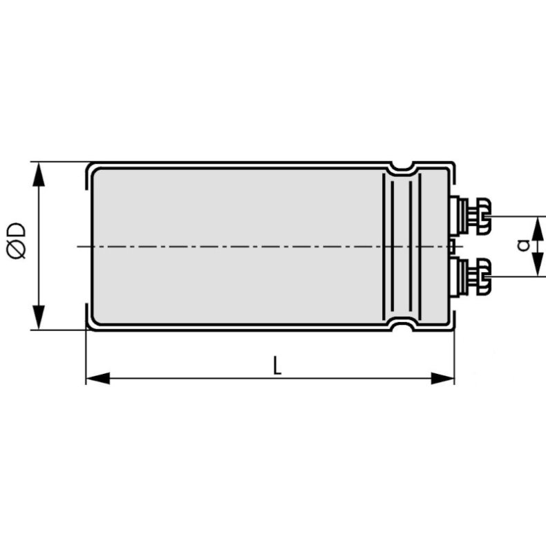 Radial elektrolyt 22000F 63V 85 skrueterminaler