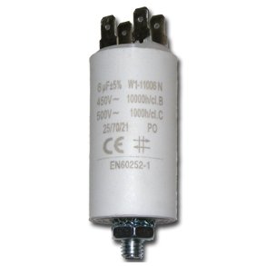 MOTORKONDENSATOR 6F 450V 30x57mm