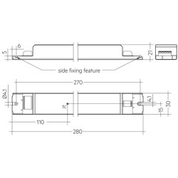 Tridonic LED driver 75W 100-400mA flexC lp EXC