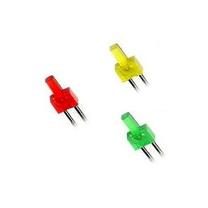 RD PUNKT LED  2mm HUS 2.5x5mm DIFF