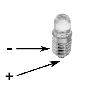LED E10 LAMPE GRN 12VDC 90mW 4.2LUMEN