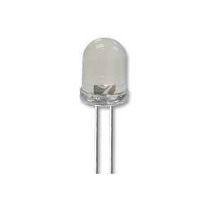 RD LED 1500-1700 mcd.10mm WATER CLEAR