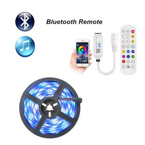LED-BND RGB m. IR FJERNBETJENING 5m 12V 5.76W/m 5050 LED