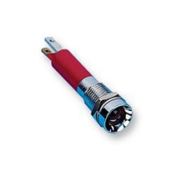 LED SIGNALLAMPE 24VDC RD TRAGTFORMET METALREFLEKTOR