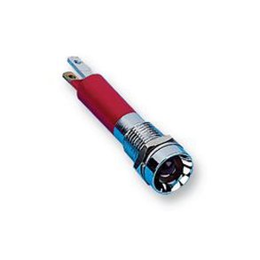 LED SIGNALLAMPE 24VDC RD TRAGTFORMET METALREFLEKTOR