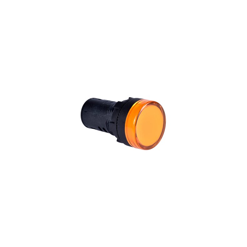 PANELLAMPE 22mm 230V IP65 ORANGE