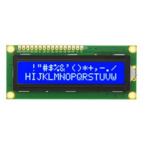 LCD modul Bl/hvid 16X2 m. IIC/IC 5V Interface