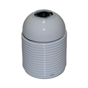 E27 FATNING HVID MED UDVENDIG GEVIND 2 STK OMLBER MEDFLGER