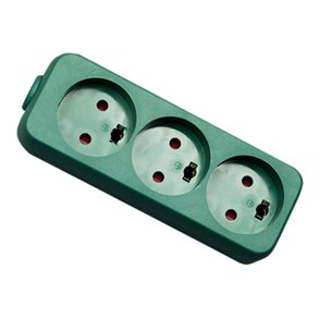 SLAGFAST 3 HUL STIKDSE med JORD GRN FORSTRKET