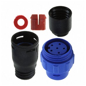 HUNSTIK MINI 6PL.TIL KABEL/GEVIND IP68