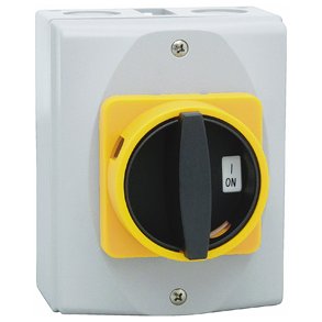 SIKKERHEDSAFBRYDER 16A 3+I S + I B IP54