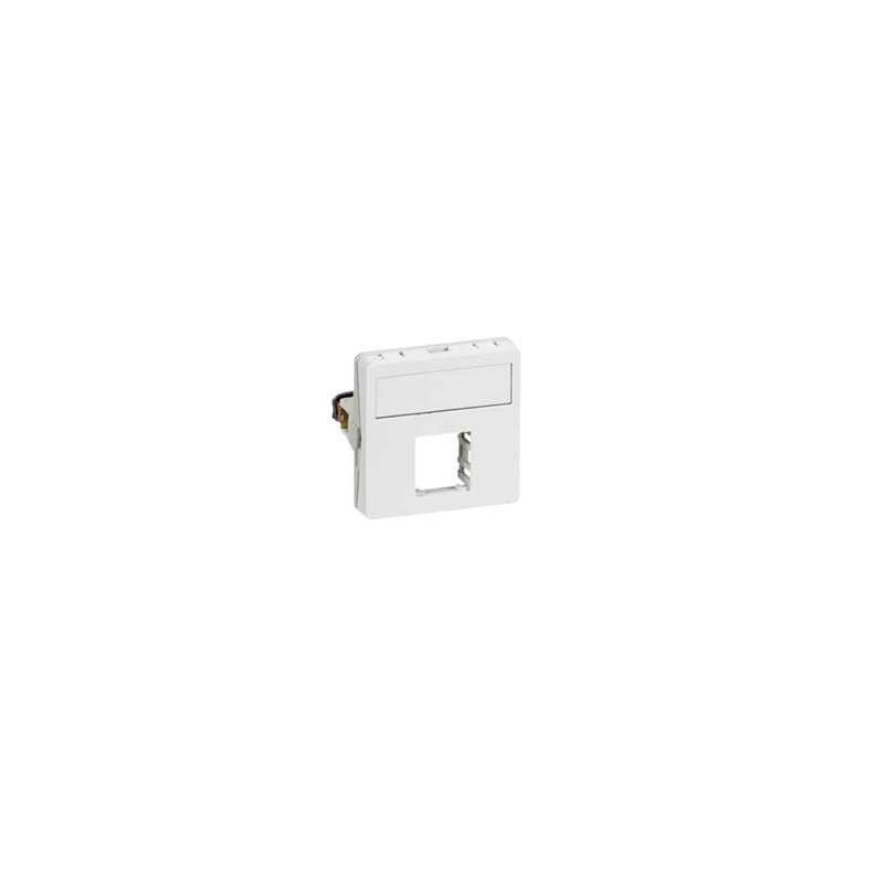 DATAUDTAG FOR 1 RJ45 50x50mm 1 MODUL HVID