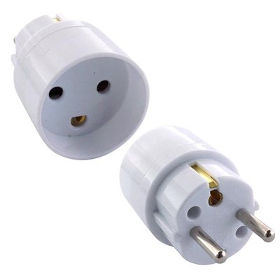 ADAPTER STIKPROP SCHUKO TIL DK - Øvrige elstik - EL-SUPPLY