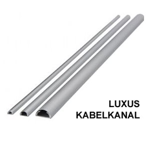 KABELKANAL ALUMINIUM 12mm-L 75CM