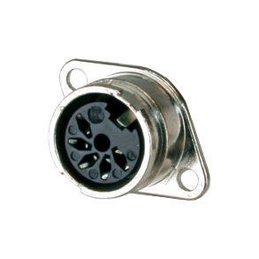 5 POLET DIN CHASSISBSNING BAJONET LUMBERG 0107 05 passer til 4907.OML