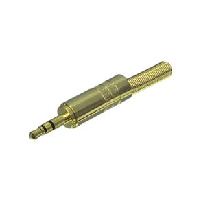 JACKSTIK 3.5mm STEREO METAL MED KABELBESKYTTELSE