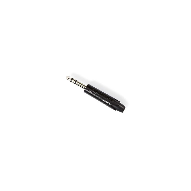 JACKSTIK 6.3mm STEREO SORT MUSIKERSTIK