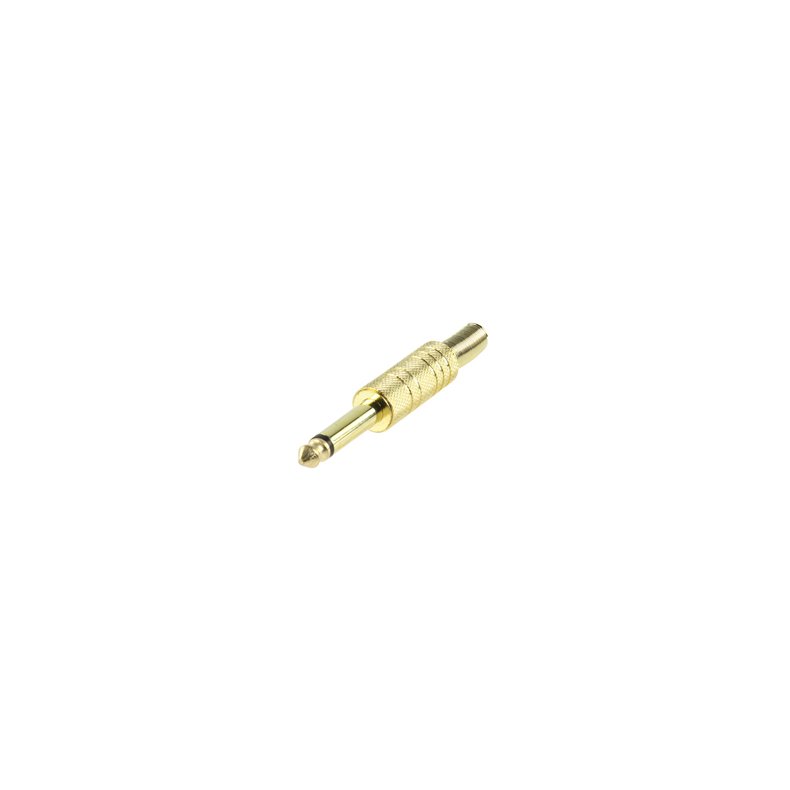 JACKSTIK 6.3mm MONO GULD