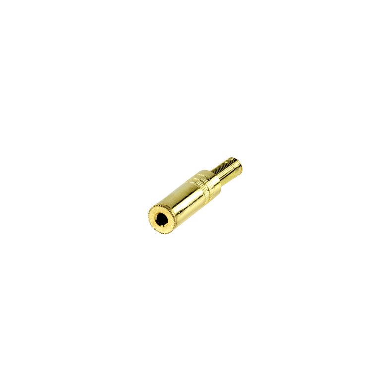 JACKFORLNGER 3.5mm STEREO GULD