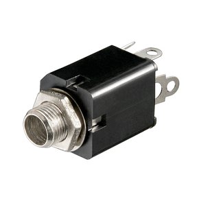 JACKBSNING 6.35mm AFBRYDER MONO PLASTHUS