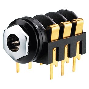 JACKBSNING 6.35mm AFBRYDER STEREO FORGYLDT