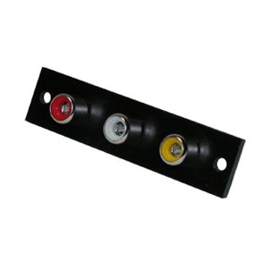 3xPHONOCHASSIS P PLADE RD-GUL-HVID