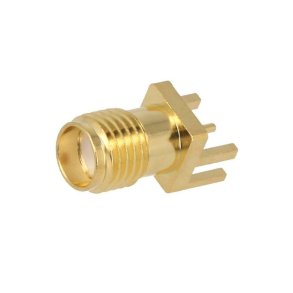 SMA hun b�sning til PCB kantmontering