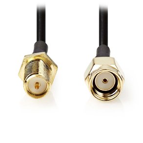 SMA reverse forl�ngerkabel 5.0m 50 Ohm