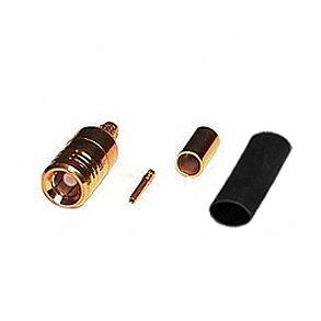 SMB hun stik for kabel RG174/RG316