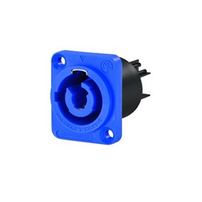 NEUTRIK POWERCON INPUT SOKKEL BLÅ 230V - Øvrige elstik - EL-SUPPLY