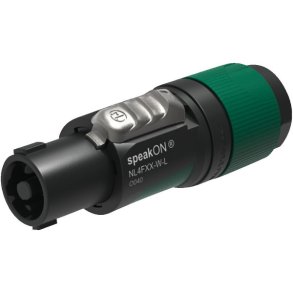 NEUTRIK Speakon NL4FXX-W-L HJTTALERSTIK 4 POLER FOR 10-16mm KABEL
