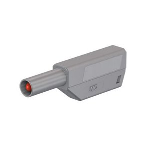 SIKKERHEDSBANANSTIK 4mm GR� TIL LODNING 1000V 32A