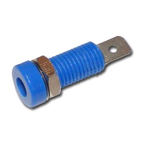 BANANBSNING ISOLERET 4mm BL 25A