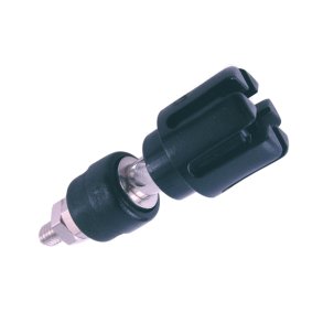 Klemb�sning Bananb�sning 30A sort 4mm