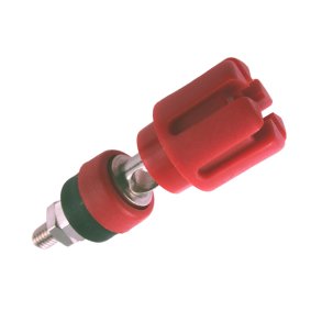 Klemb�sning Bananb�sning 30A r�d 4mm