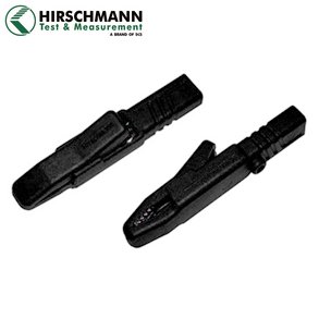 ALLIGATORNB FULDISOLERET SORT TIL 4mm BANANSTIK