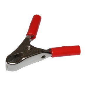 ALLIGATORNB ISOLERET =22mm/15A RD til f.eks. AKKUMULATORER