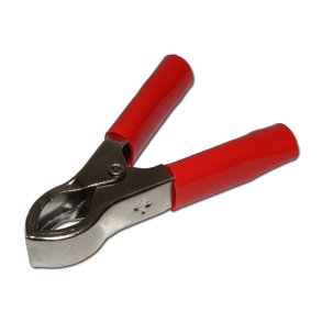 ALLIGATORNB ISOLERET =24mm/30A RD til f.eks. AKKUMULATORER