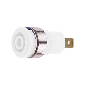 SIKKERHEDSBSNING SLB4-F 4mm HVID CAT III SPADE 4.8mm 24A